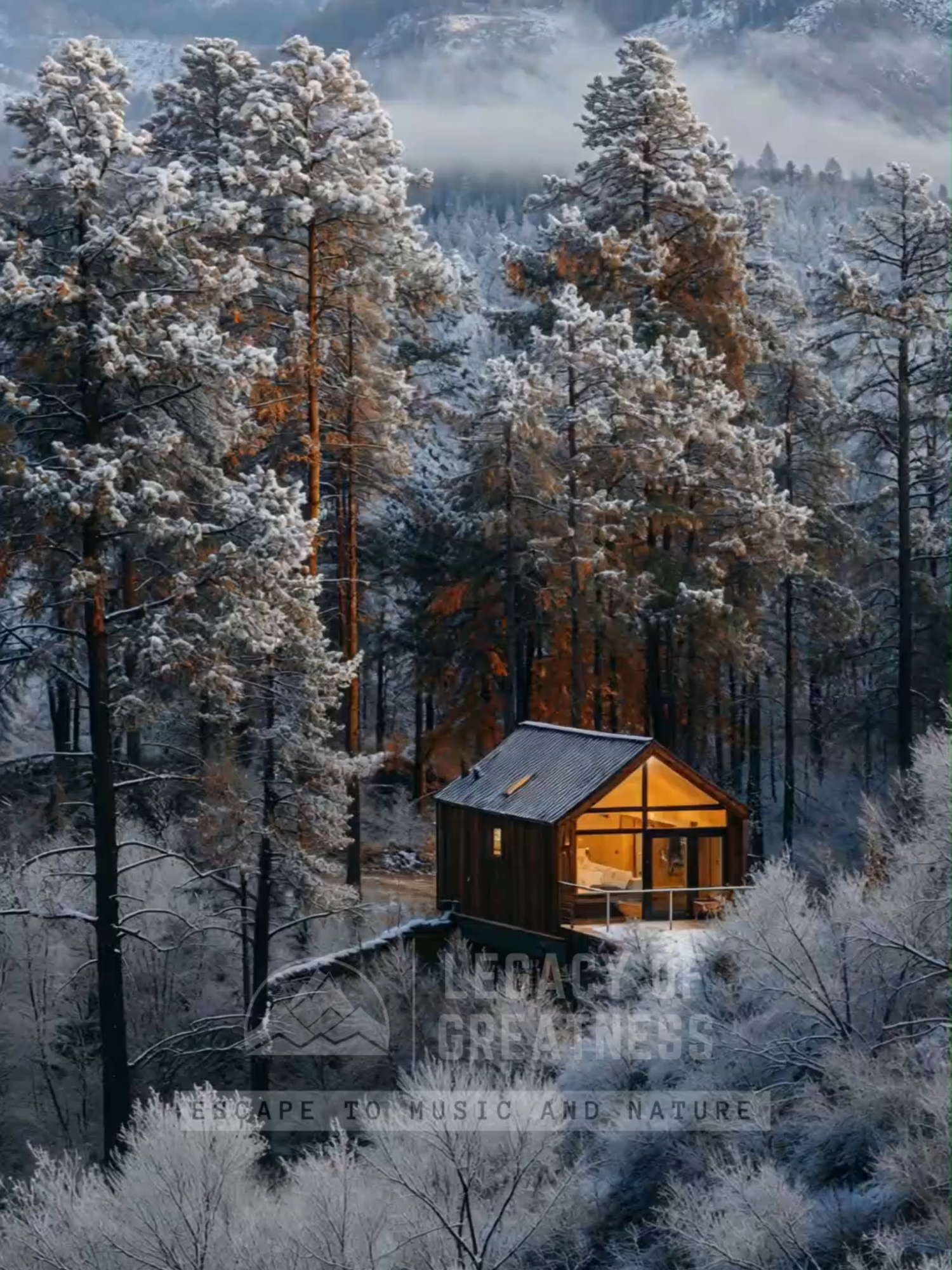 Mountain homes #fyp #tinyhouse #mountains