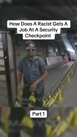 Part 1| How Does A Racist Gets A Job At A Security Checkpoint #policeofficer #policeoftiktok #cops #copsoftiktok 