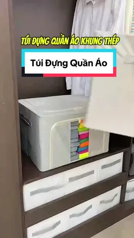 BIG SIZE -Túi Đựng Quần Áo #tuidungquanao #tuidungquanaothongminh #tuidungquanaokhungthep #tuidungchankhungthep #tuidungquanaogapgon #ntchuyengiadung 