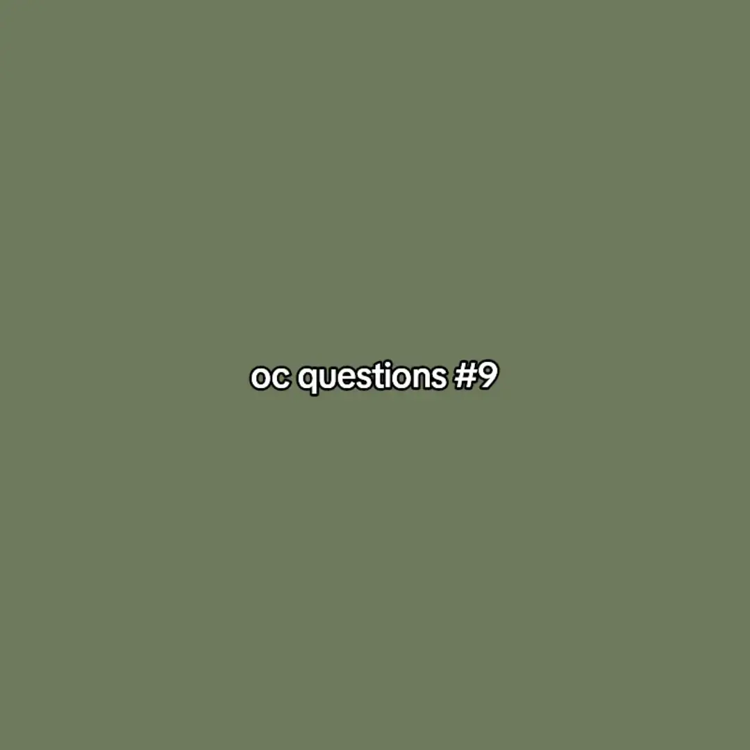 #oc #ocquestions #fyp #fyppppppppppppppppppppppp 