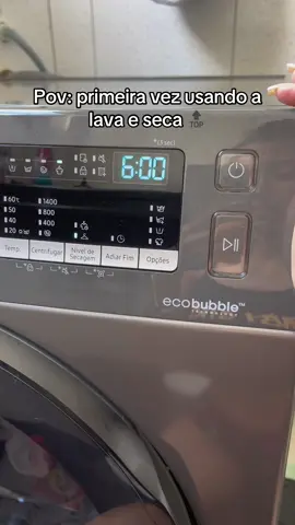 Nunca fui tão feliz 🤩 #lavaesecasamsung #secadora 