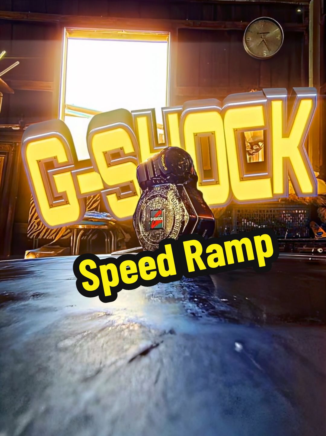 G-SHOCk #edit  #speedramp @gshock_de 