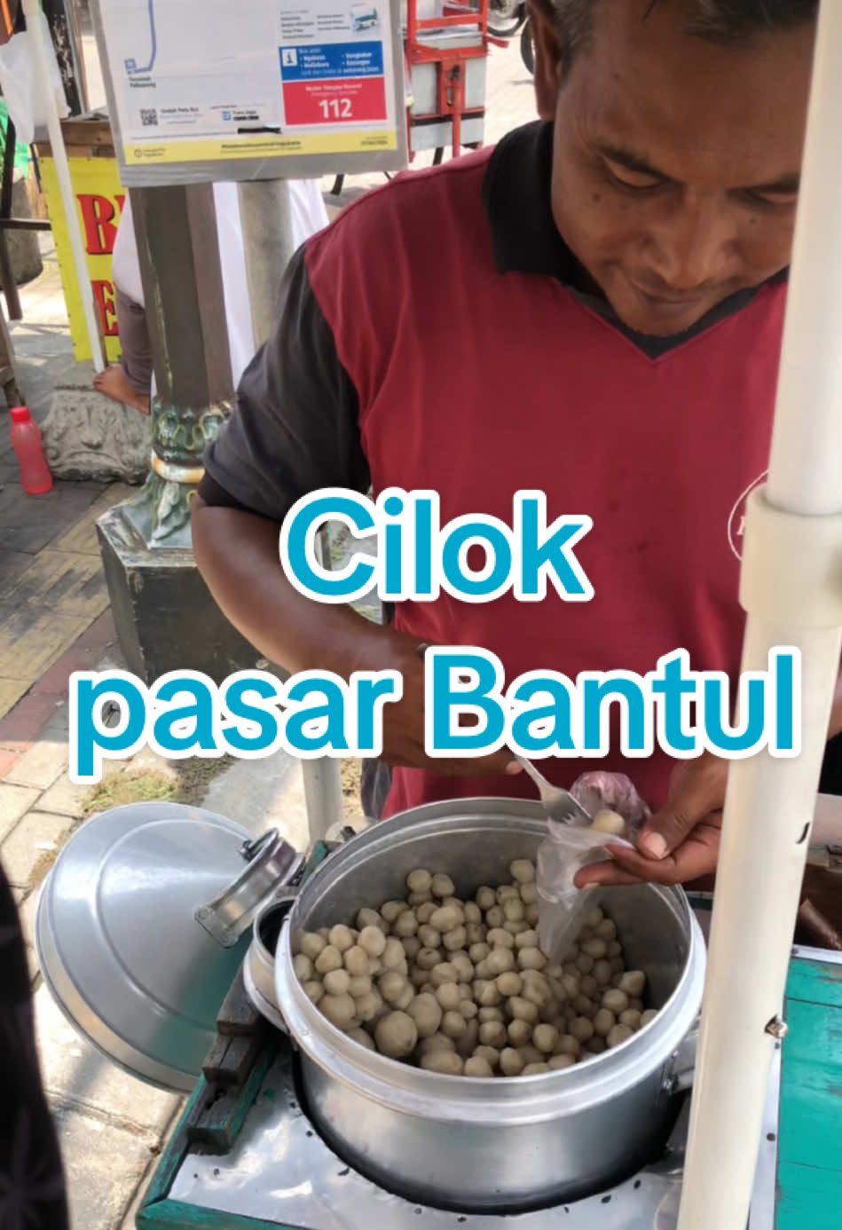 Sopo six wes tau tuku cilok iki.monggo absen😁. #cilok 