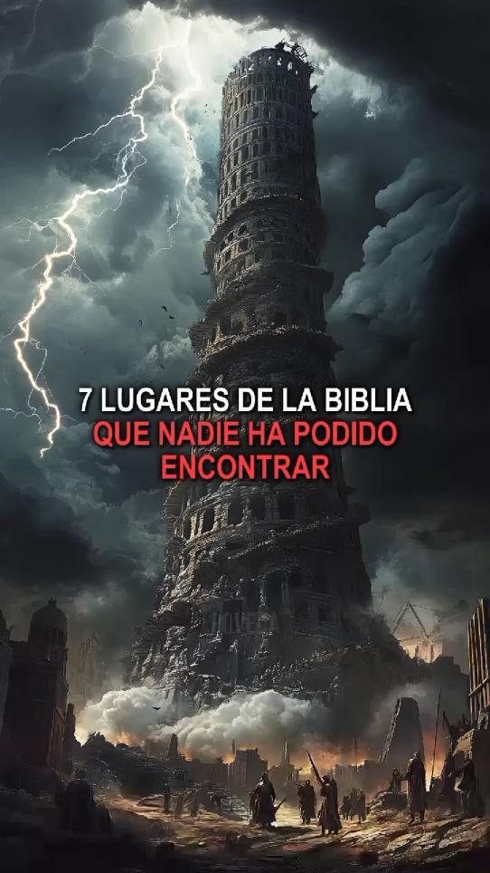 7 Lugares perdidos de la biblia 🙏🧭 #esoterismo #biblia #teologia #lugares 