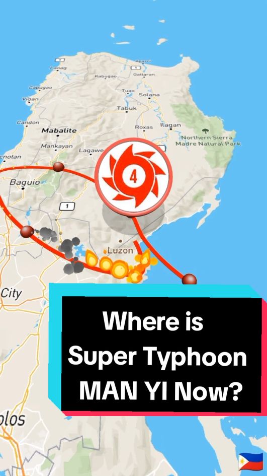 Latest update on the location of Typhoon Manyi today, November 18: after sweeping through the Philippines, it has weakened and is moving towards Vietnamese waters. is unlikely to strengthen into a storm, it is now just a tropical depression.#manyitoday#wheremanyinow#typhoonmanyinow#manyiphilippines#stormmanyinow