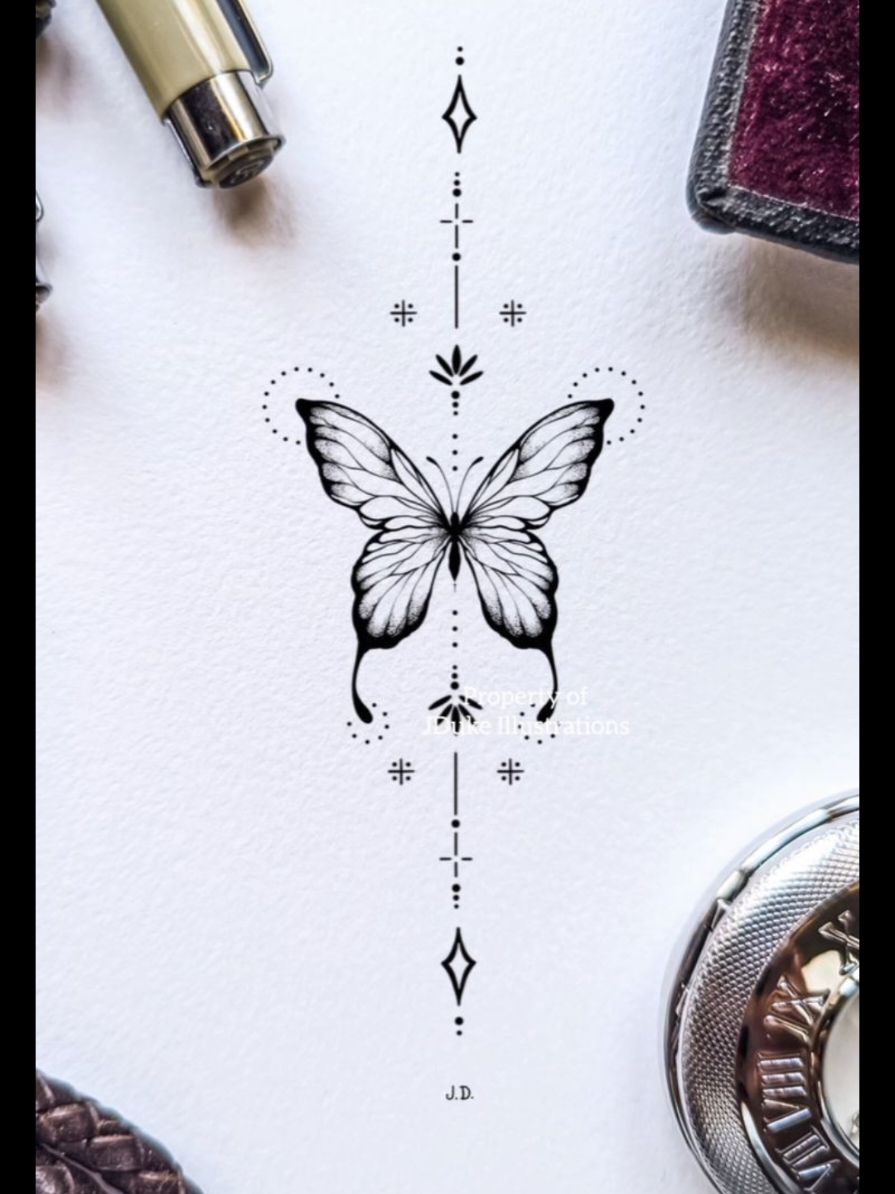 ideas tatuajes de mariposa 🦋 #tatuaje #tattoos #butterfly #arte #fyp #tattoo #goviraltiktok 