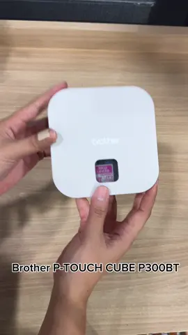 Brother P-TOUCH CUBE P300BT เครื่องพิมพ์ฉลากที่พิมพ์ได้หลากหลายแบบให้เลือก ซื้อเลยยย 🎉🙌🏻 #Brother #เครื่องพิมพ์ฉลาก #ptouch #เครื่องพิมพ์สติ๊กเกอร์ #tnmonline🖨 