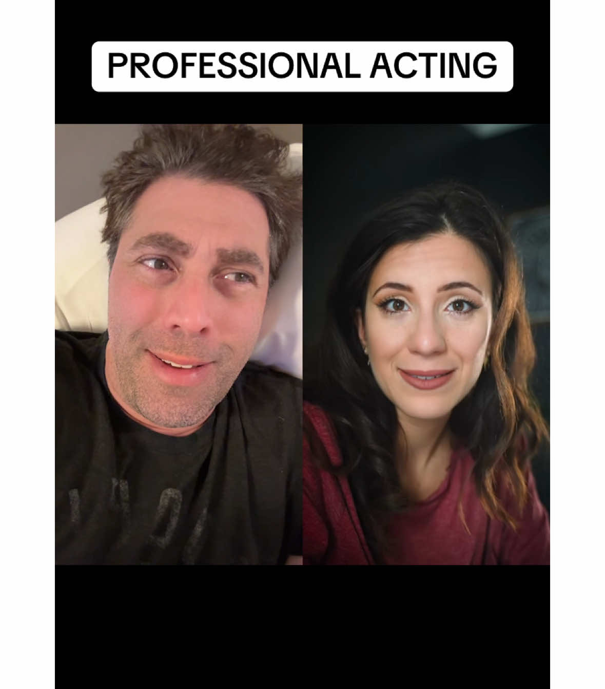 #duet with @Eliana Ghen Professional Acting🤣🤣🤣#comedy #acting #duet #funny #fyp #adamray #fun