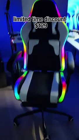 “¡Lleva tu experiencia gamer al siguiente nivel! Silla Gaming con luces LED y bocinas incorporadas para una inmersión total. ¡Comodidad, estilo y potencia en un solo lugar! ¿Listo para jugar?” #creatorsearchinsights #gaming #furniture
