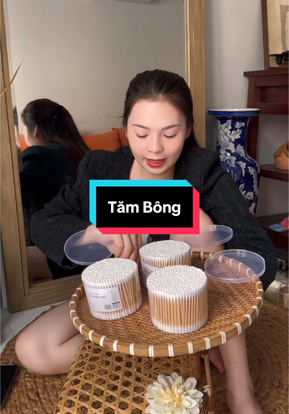 Combo 3 hộp tăm bông #xuhuong 