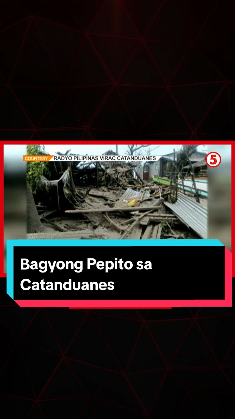 Isa ang Catanduanes sa mga matinding hinagupit ng Bagyong #PepitoPH. Nakapanayam ng #News5 si Catanduanes Provincial information officer Camille Giyanan. #News5 #FrontlineExpress