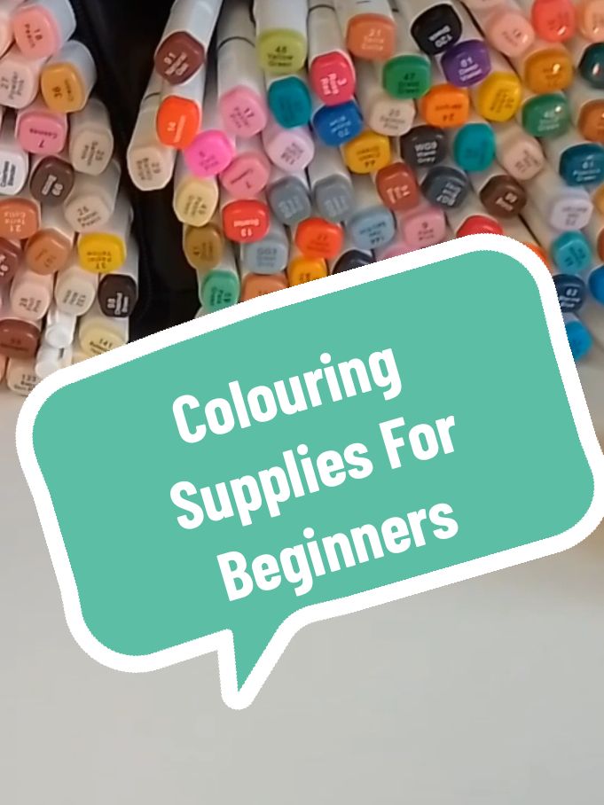 Colouring supplies for beginners If you want to start a colouring hobby then good news is you don't need to spend a load of cash. These are my budget friendly affordable markers, colouring books and highlight pens to get you started. All available on TikTok shop #blackfridaysale #tiktokmademebuyit #spotlight #colouring #colouringbooks #markers #ohuhumarkers #artmarkers