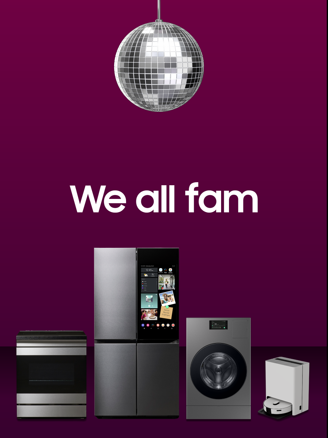 We are all family!  Connect to make your life more convenient with Bespoke AI appliances. #SmartThings #BespokeAI #Samsung