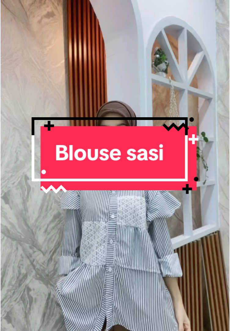 Blouse sasi🥰😍 #PromoGuncang1111 #bigsale11111 #fypage #BeliLokal 