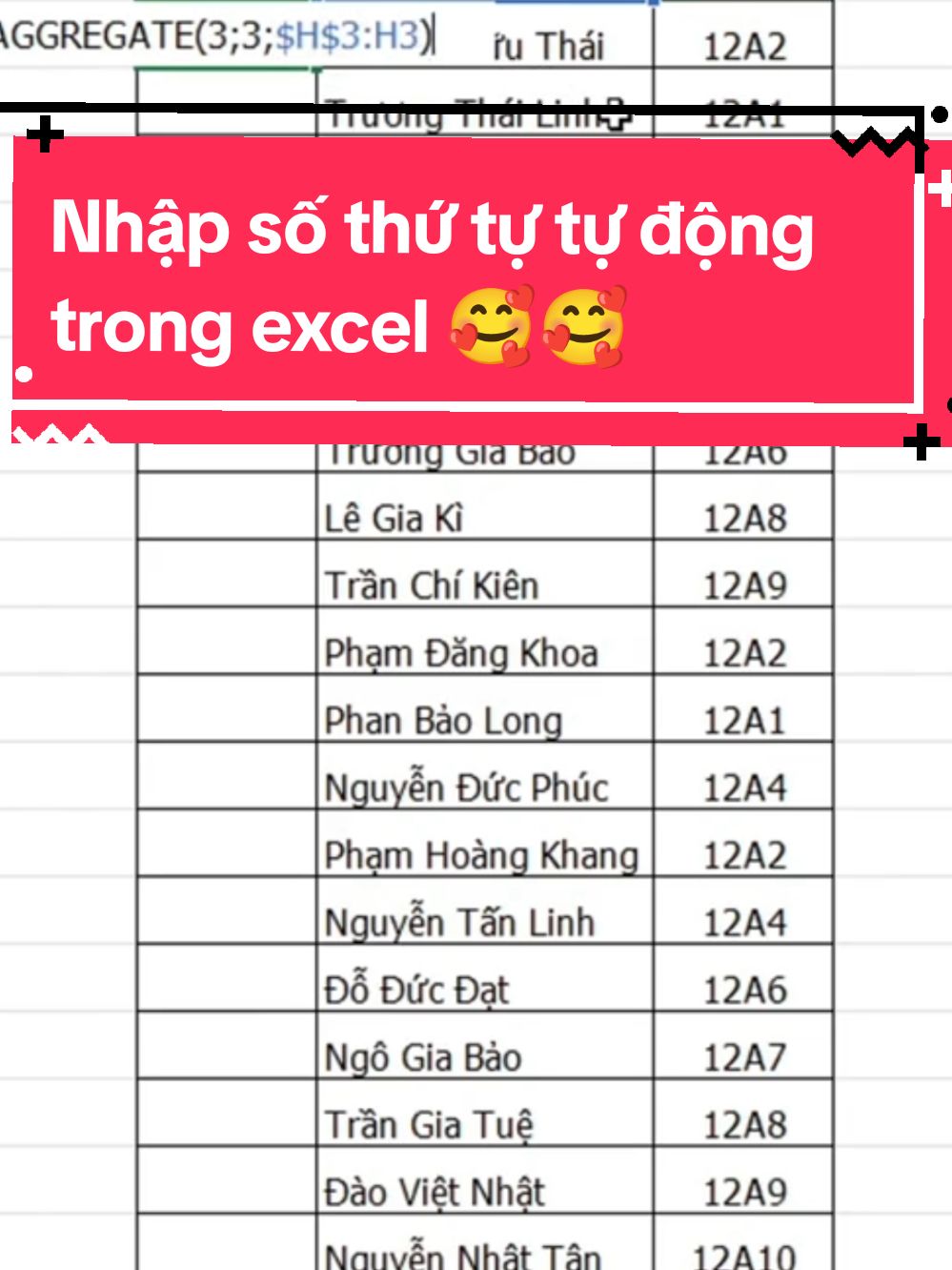 Nhập số thứ tự tự động 🥰🥰🥰 #sachtinhocvanphong #excel #word #tinhoc #sachtinhoc #tinhoconline #sachexcel #exceltips #sachword #sáchtinhoc #sachtinhoc2024 #tinhocvanphong #wordtips #tinhoccoban 