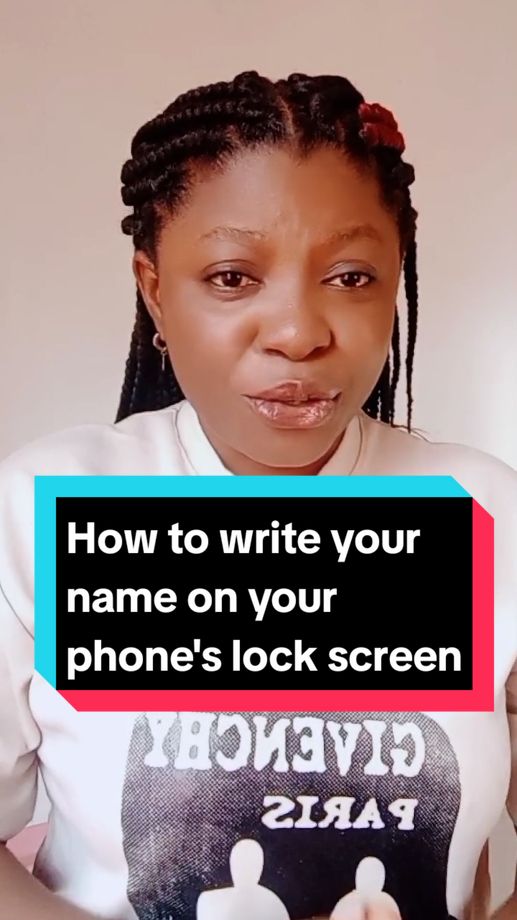 How to write your name on your phone's lock screen. This is a step by step guide on how to add your name and logo to your phone's lock screen for easy identification.  #DIY #techtips #trendandvibes #phonetips #tipsandtricks #LifeHack #androidtips #techtips #technology #truetips #technewtips #howto 