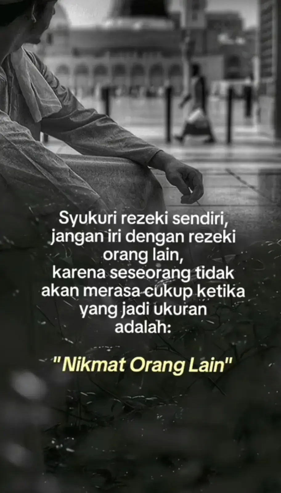 selalu bersyukur dengan apa yang kita punya 