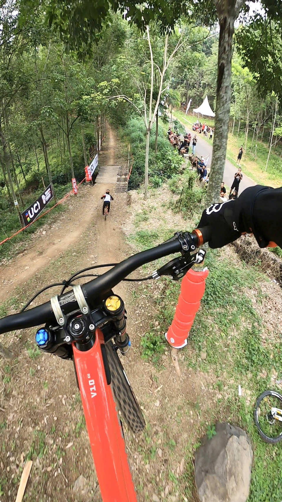 Mengikuti khoiful mukhib, latihan hari pertama kendal downhill 2024 #76rider #downhill #fy 