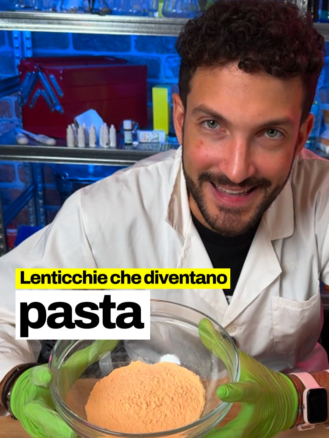 Come si produce pasta a partire dalla farina di lenticchie? Ve lo spieghiamo con questo esperimento...! #geopop