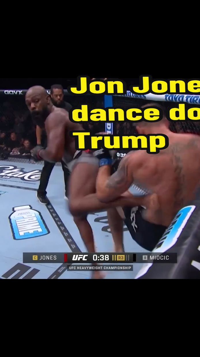 Jon Jones dance do Trump #jonjones #UFC #trump2024   #dancinhasdotiktok 