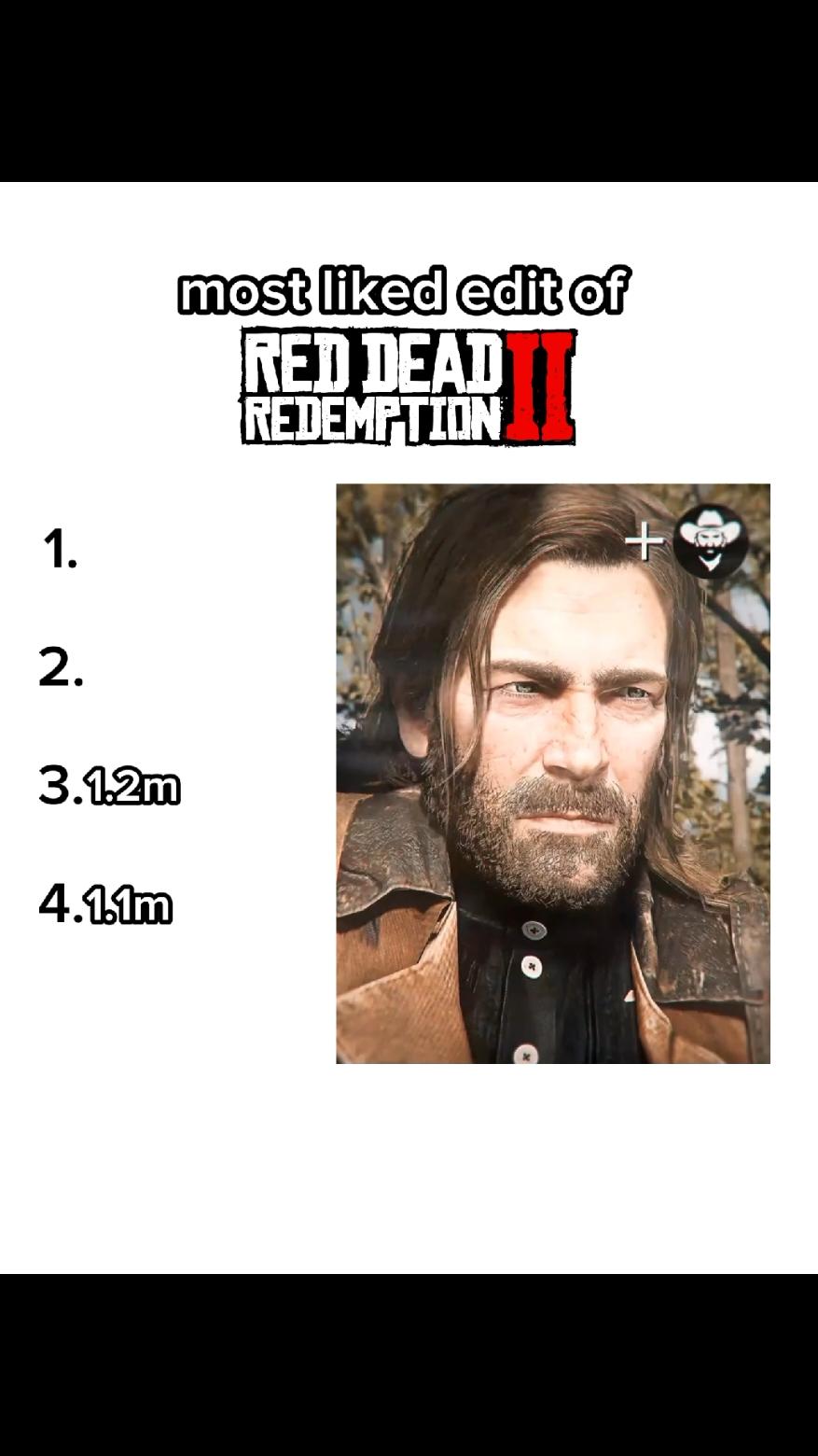 Most liked edit of rdr2 #rdr2 #reddeadredemption2 #fyp #mostliked #edits #top4 