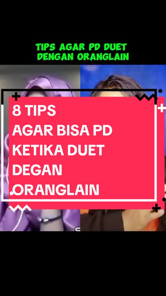 tips agar dapat Percaya diri ketika duet #video #duet #edukasi #pemula #tiktok #komedi 