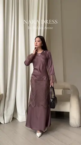 Kalau disuruh milih 1 warna, kamu bakal pilih warna apa dear? 😍 #NaraDress #DressTile #BajuLebaran2025 #FashionMuslim 