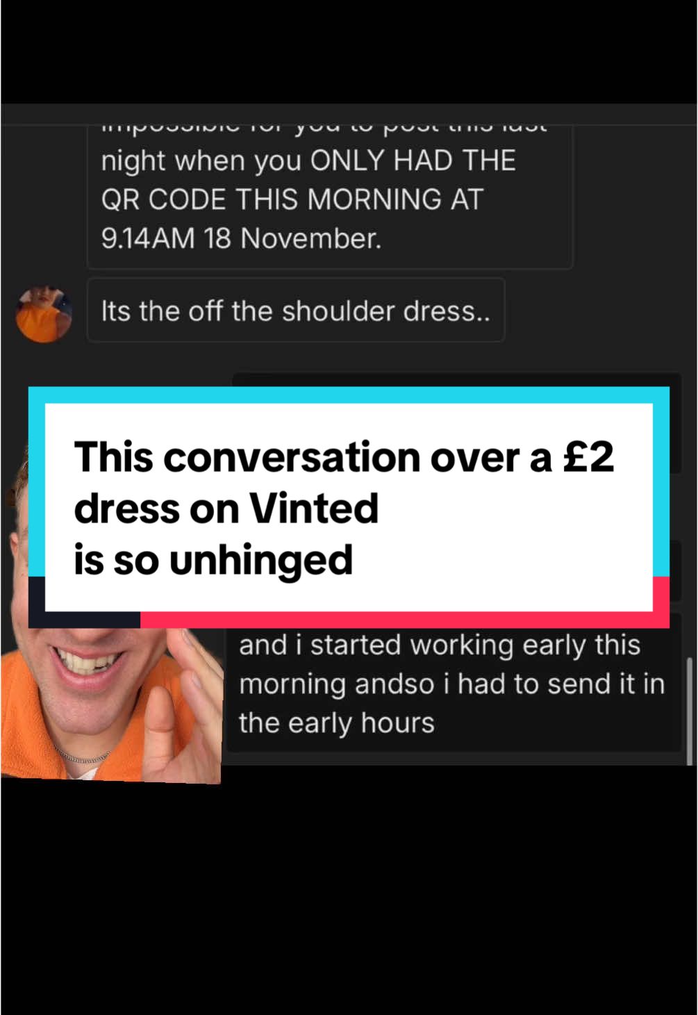 vinted genuinely deserves its own tv reality show at this point, just imagine the drama 😂 #vinted #argument #dmdrama 