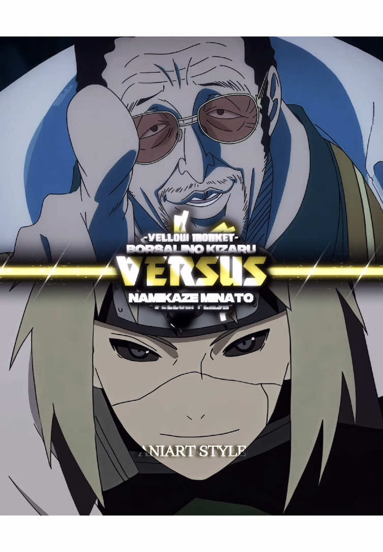 Kizaru VS Minato 🗿 #onepiece #kizaru #narutoshippuden #minato #fypシ゚viral #tiktok 