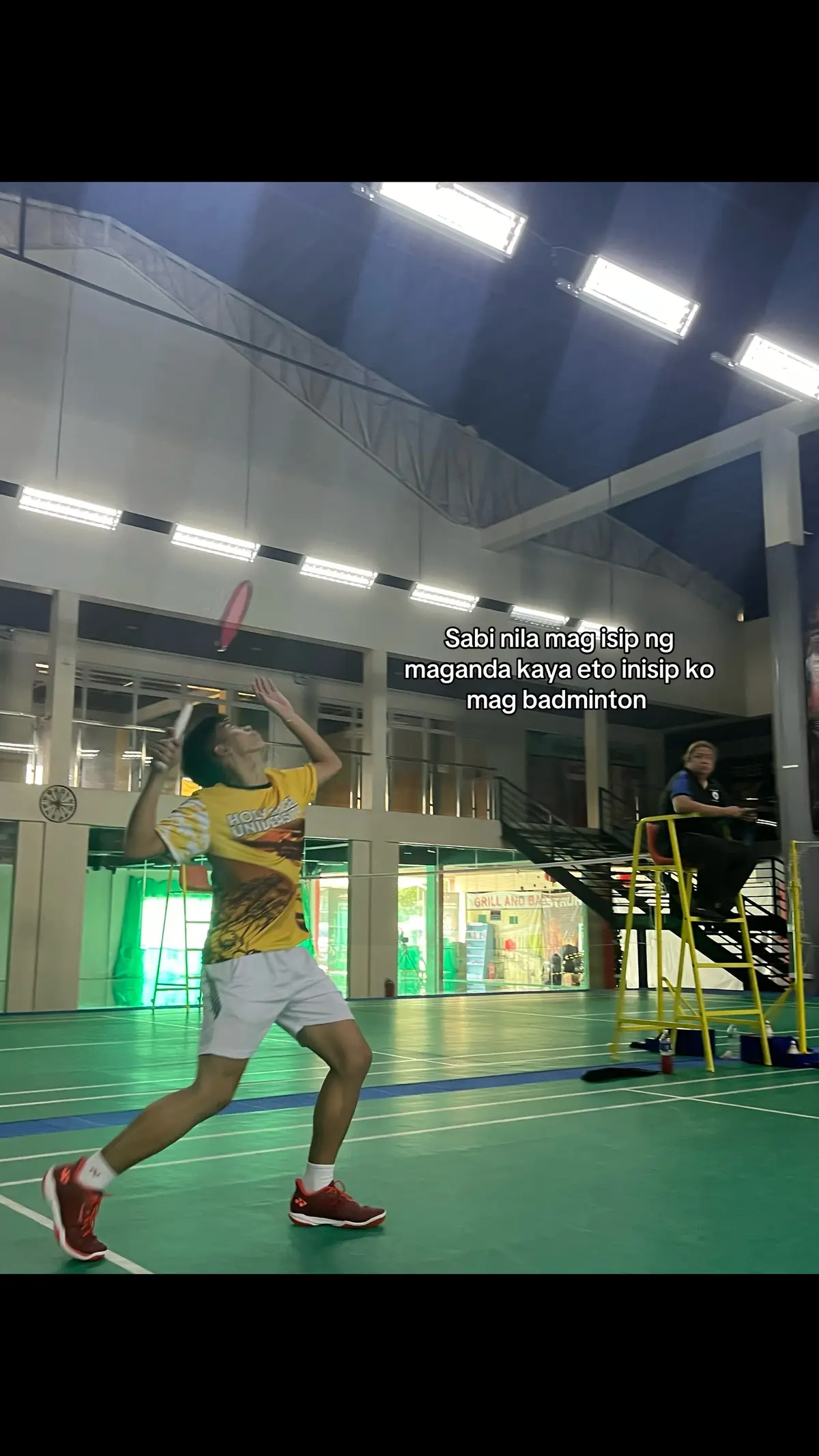 Ganda mo badminton #fyp #badmintonplayer #badmintonphilippines #studentathlete 