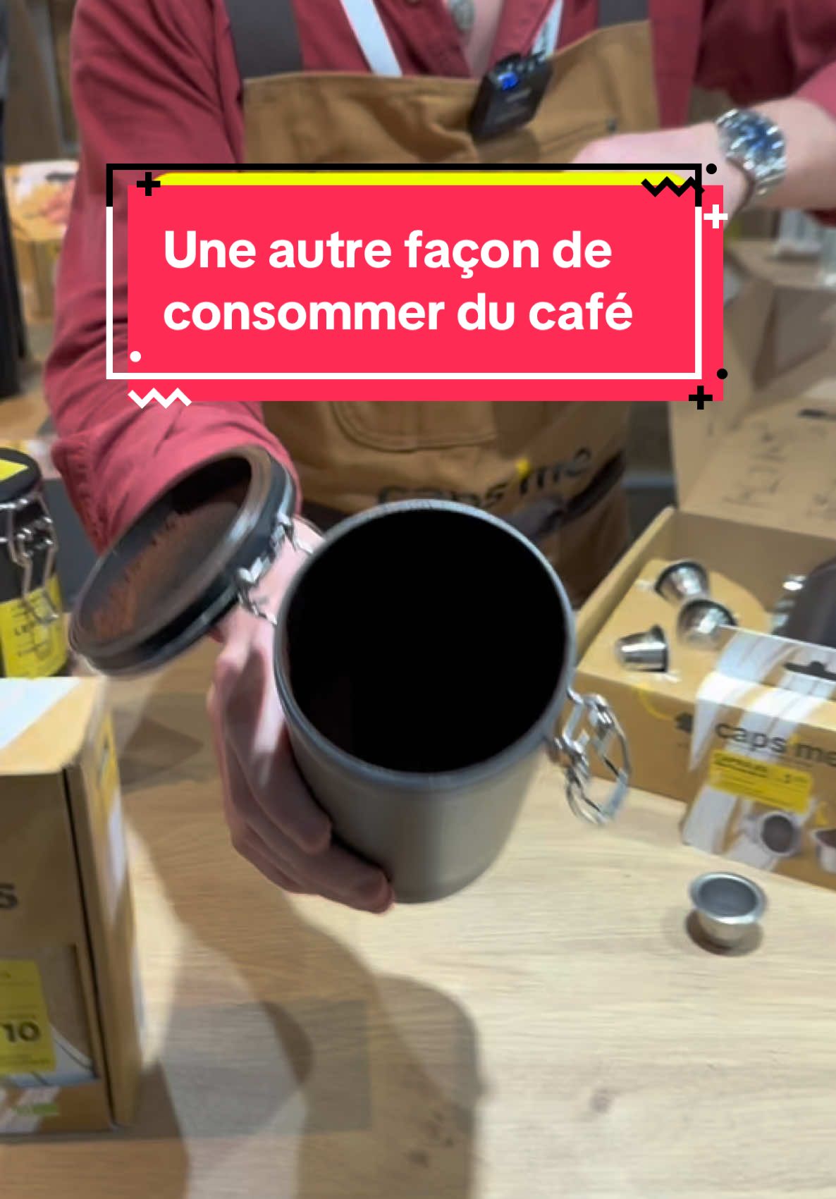 🛍️ Le LlEN de ce produit n°367 est dans ma Bl0 (La Bl0graphie est le texte de présentation sur mon profil)😀/ P.UBLlClTE / Une autre façon de consommer du café ☕️