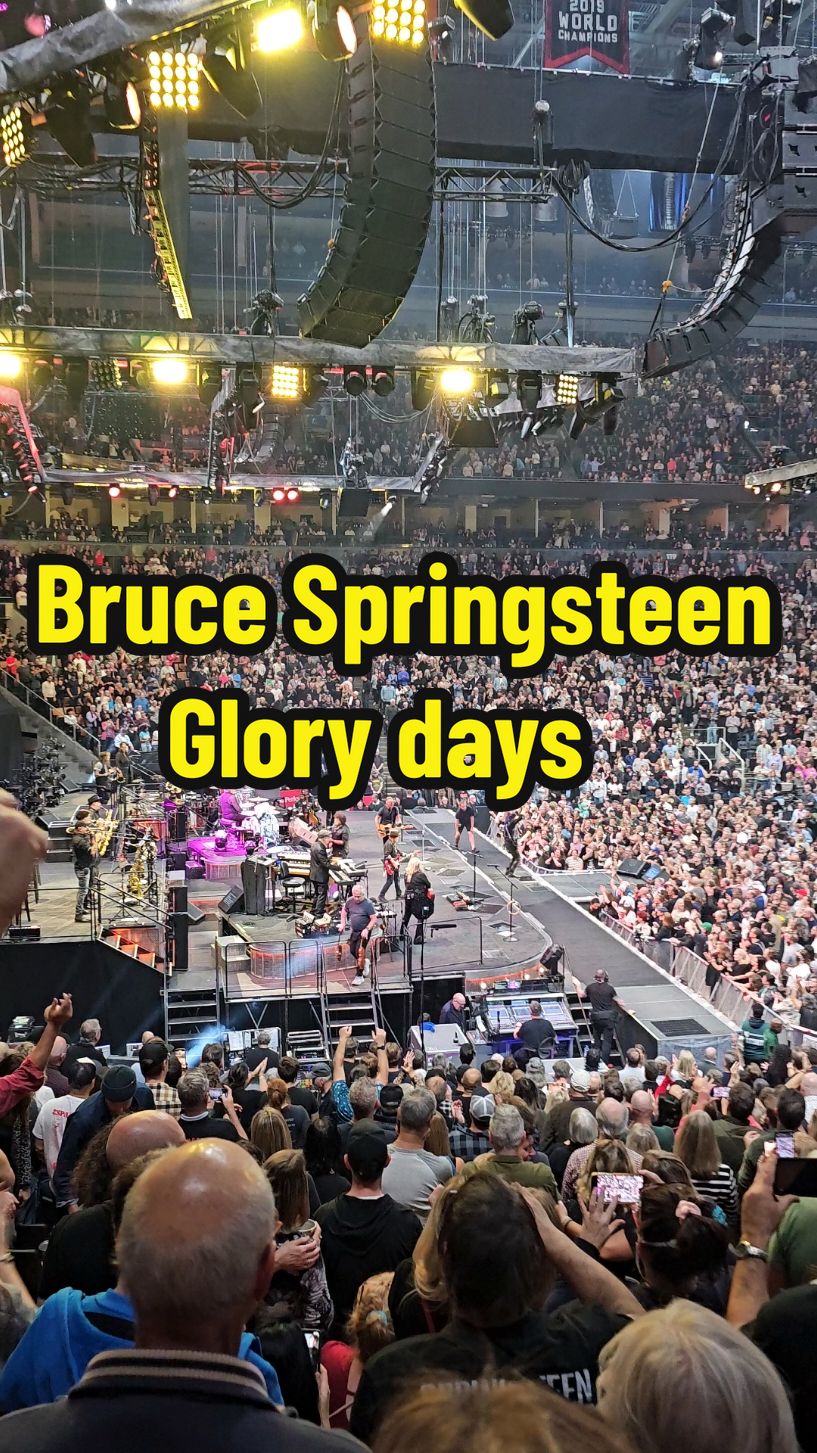 What were the best years of Bruce? In the 1980s?  #brucespringsteen #estreetband #glorydays #brucespringsteenglorydays #brucespringsteentoronto #brucespringsteencanada #concerts #rockmusic 
