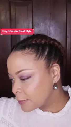 ✨ Easy cornrow style Shop the edge control i used! Would you try this? #cornrows #cornrowstyles #easyhairstyle #naturalhair #naturalhaircommunity #braids #braidtutorial #stylesonnaturalhair #braidsonnaturalhair #4cnaturalhair #scalpbraids #edgecontrol #patternbeauty #protectivestyles #easybraids #easybraidstodoonyourself