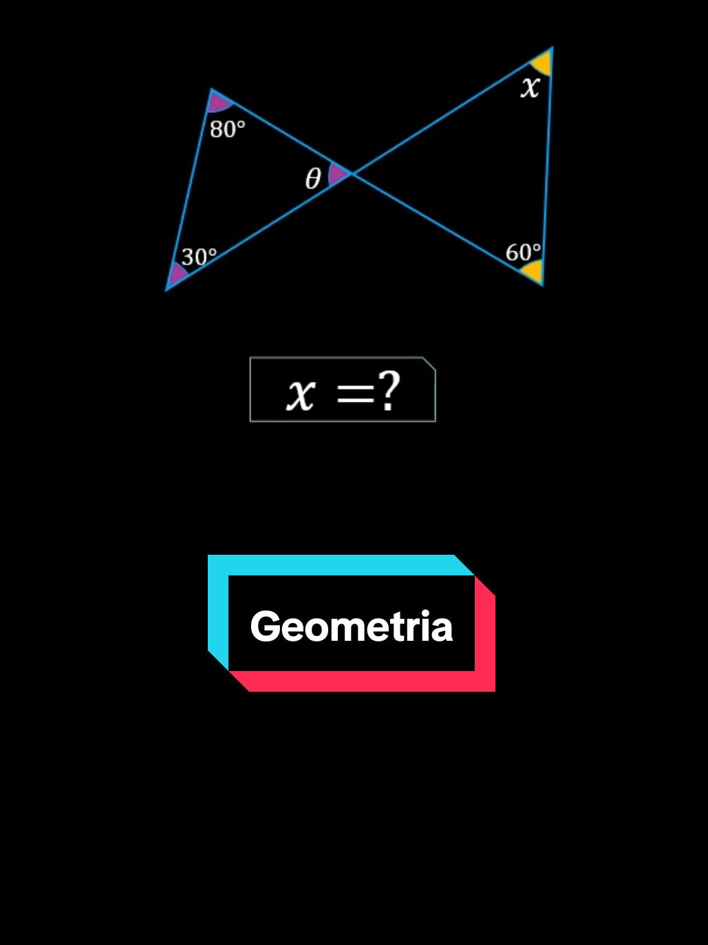 Desafio diário! 🫵🏽 #matematica #geometria #desafio #math 