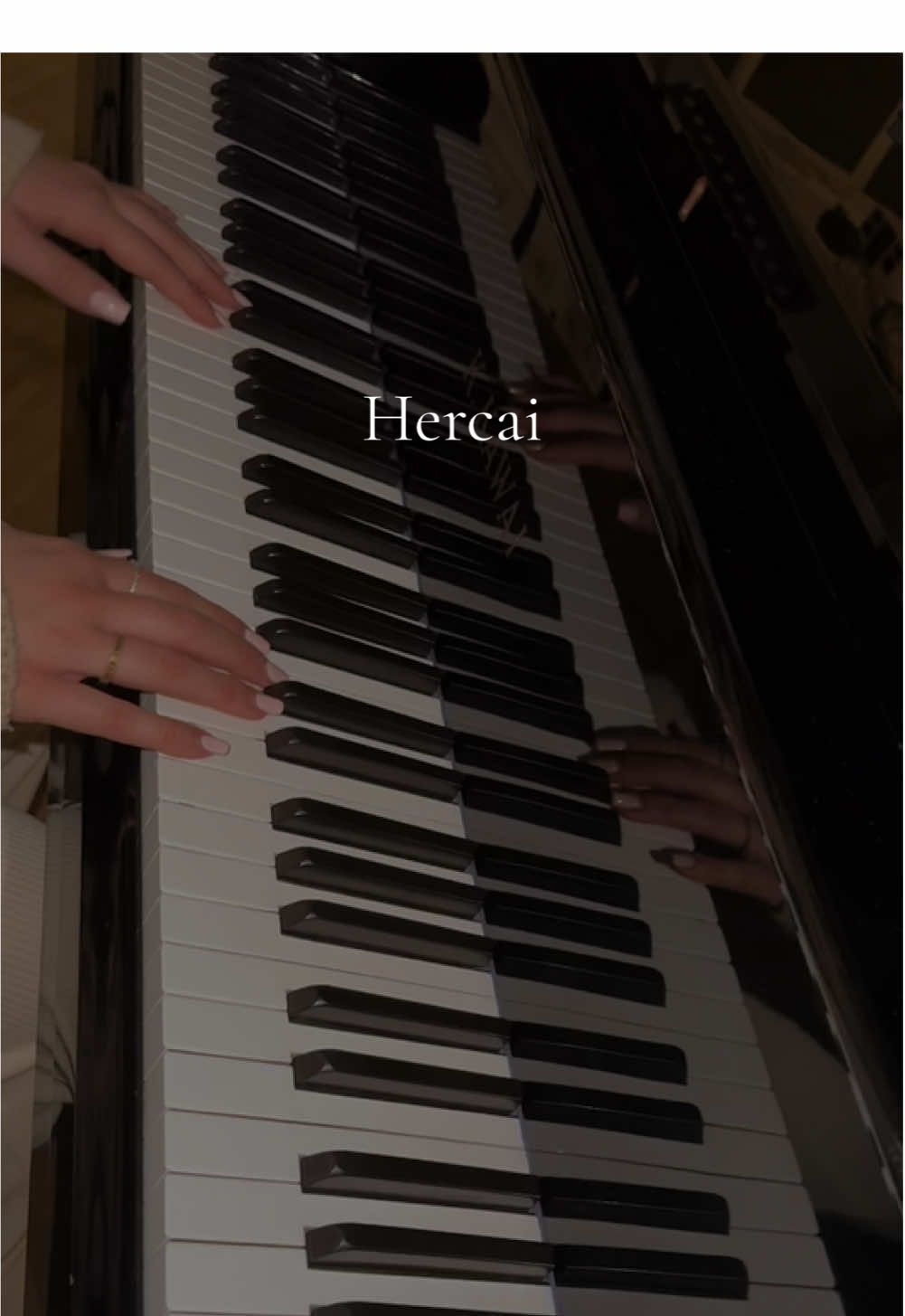 Hercai…🥀🎶 #hercai #reyyan #miran #dizi #turkish #turkishseries #türkiye #piano #pianotutorial #tutorial #fyp #videoviral 