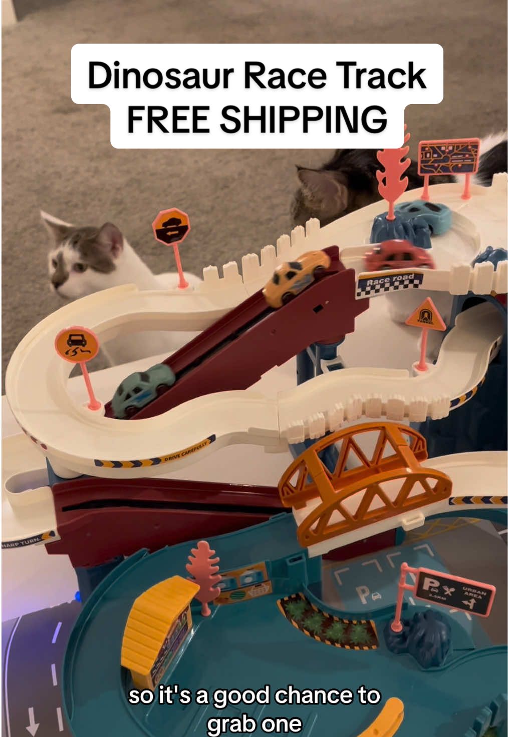 Tired of the same old toys? Watch your child’s imagination come to life with dinosaurs and racing!🤩#TTSDelightNOW #GiftGuide #tiktokshopcybermonday #tiktokblackfriday #tiktokshopholidayhaul #kidsactivities #dinosaurracetrack #dinosaurtoys #toddleractivities @BRICHER 