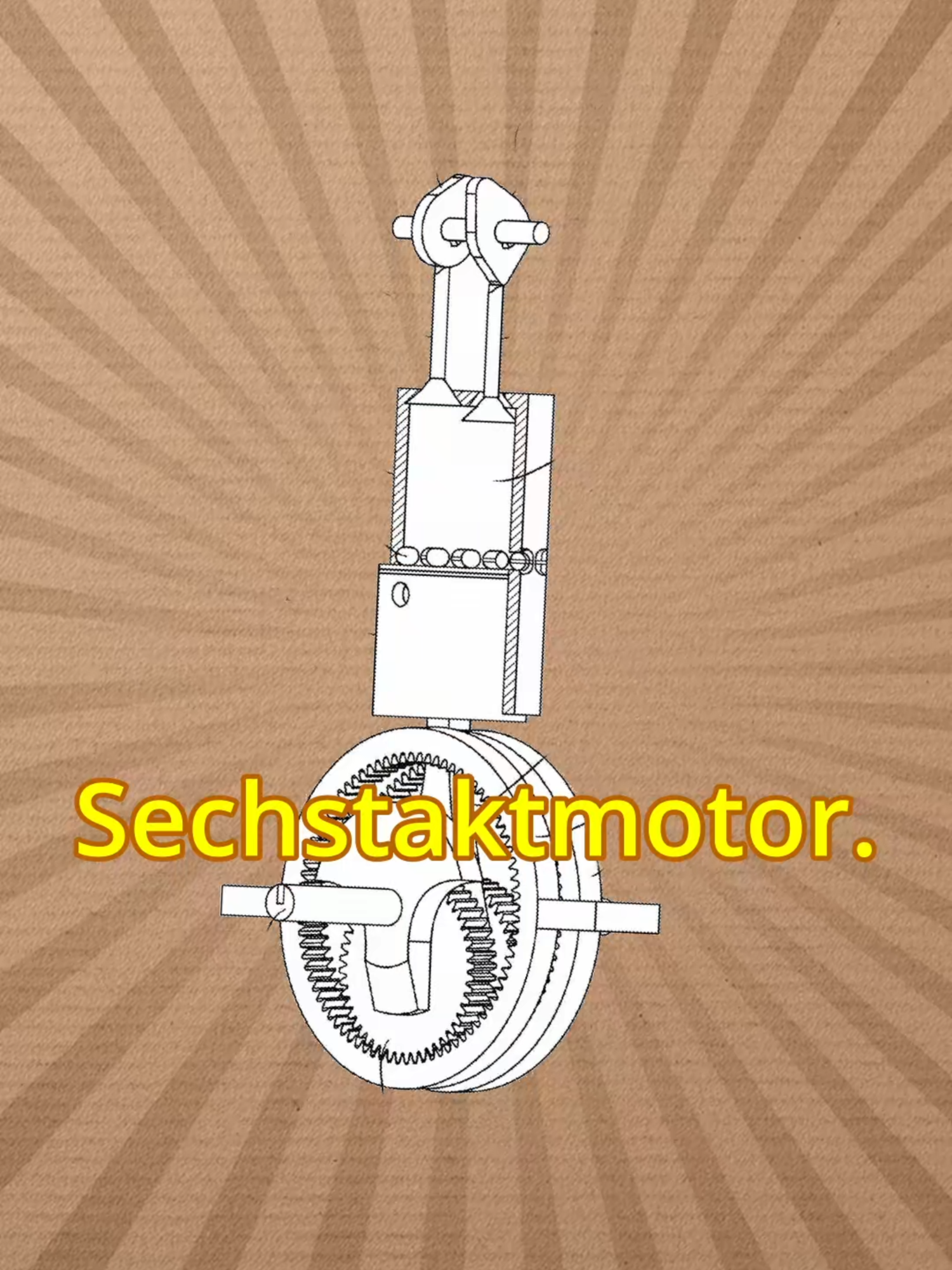 Es gibt einen 6 Takt Motor