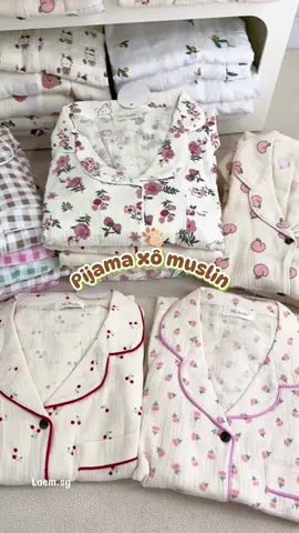 Pijama xô muslin xịn xò cập bến rùi khách ơi #CapCut #Dongugiaretiktok #donguhaiday #setngu #xmas2024 #dongulua #muslin