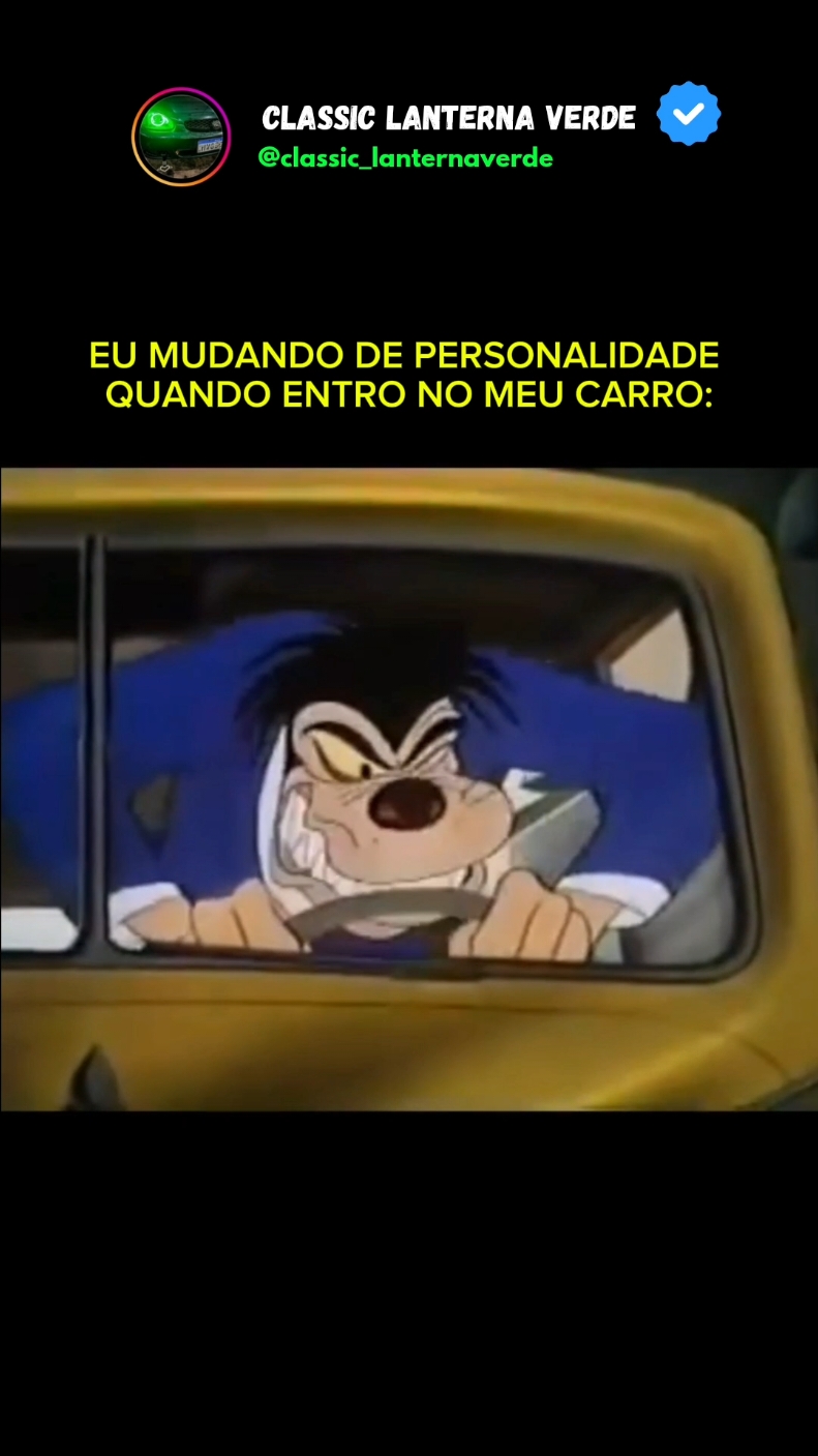 Quem mais é assim? 😈💚 #cars #gearhead #carros #meme #picapau 