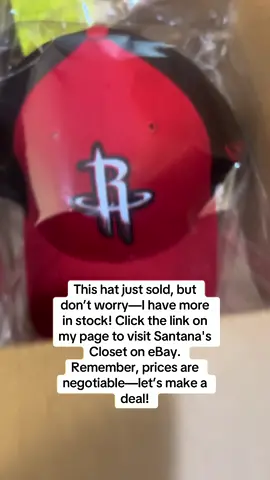 Just sold this hat, but I have more! Click the link on my page to visit Santana's Closet on eBay! #eBay #eBayStore #ShopSmall #BaseballHat #SantasCloset #Sale #NegotiablePrices #FashionFinds #eBayDeals #Hats #BuyItNow #OnlineShopping #UniqueFinds