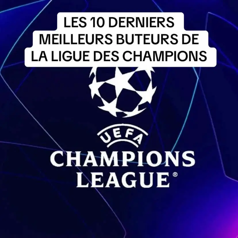 Les meilleurs buteurs de la ligue des champions 🤩 #liguedeschampions #championsleague #ldc #liguedeschampion #ronaldo #messi #mbappe #haaland #lewandowski #benzema 