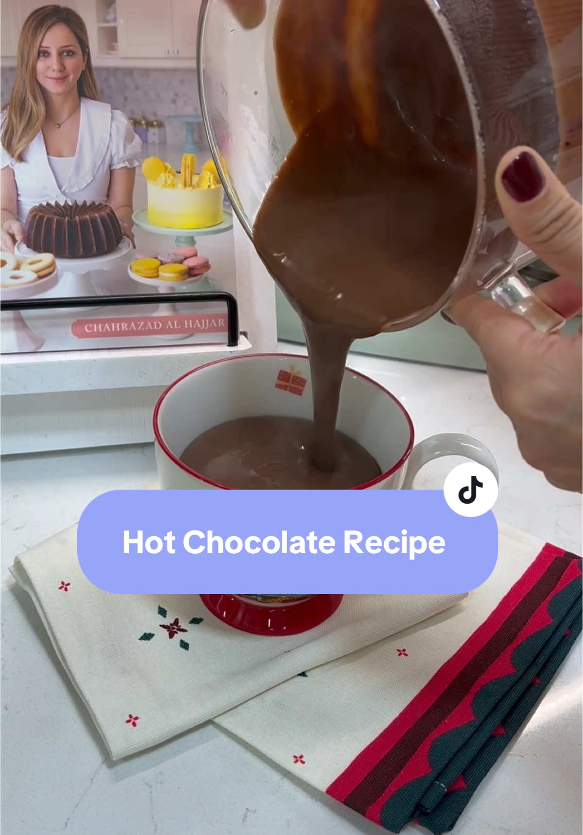 Hot Chocolate Recipe! #Recipe #wintervibes #yummy #satisfyingvideos 