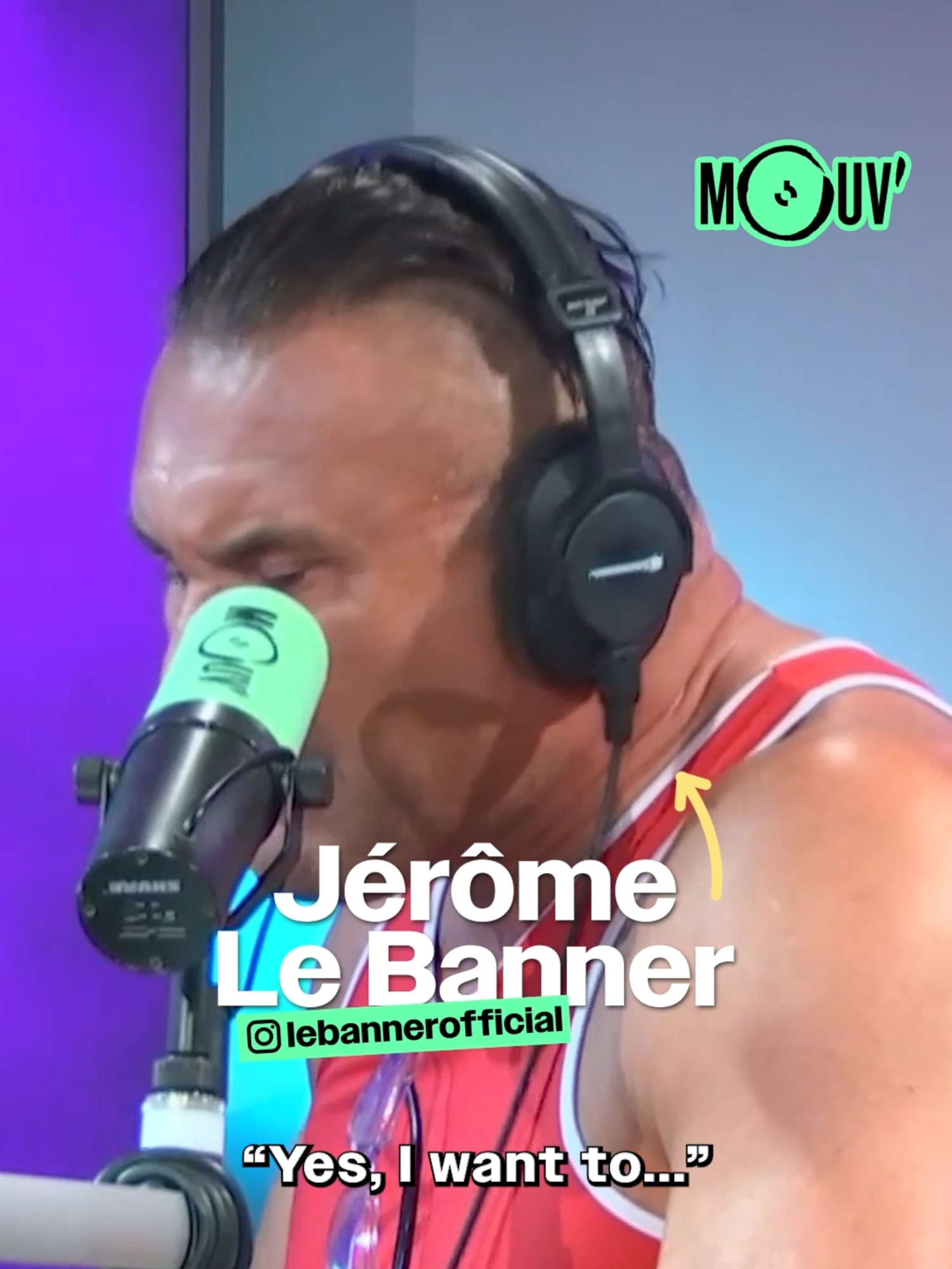 Vin Diesel ou pas, on fait pas tourner Jérôme Le Banner en rond 🥴 📻 Bang! Bang!, c'est tous les jours de 16h à 18h45 sur Mouv’ #vindiesel #jeromelebanner