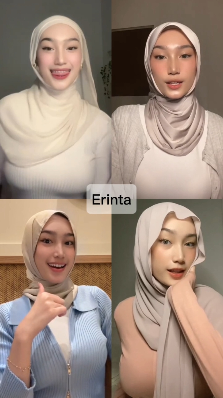 ERINTA I LOP UUU #erinta #pulen #tobrut #hijabitiktok 