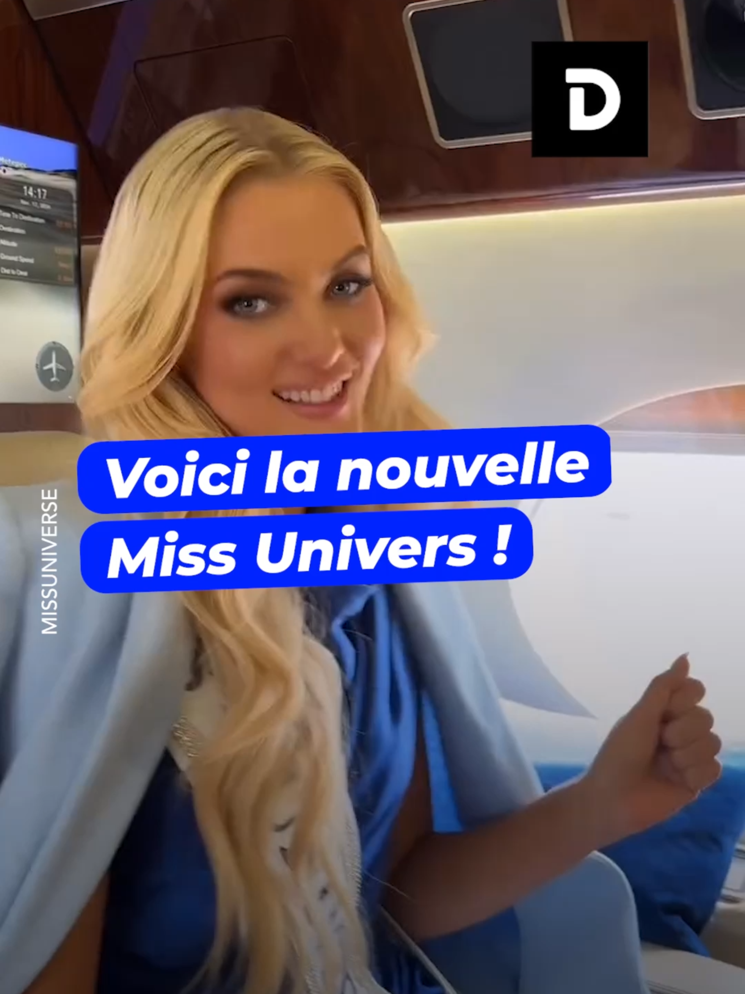 Voici la nouvelle Miss Univers ! #missuniverse #universe #danemark