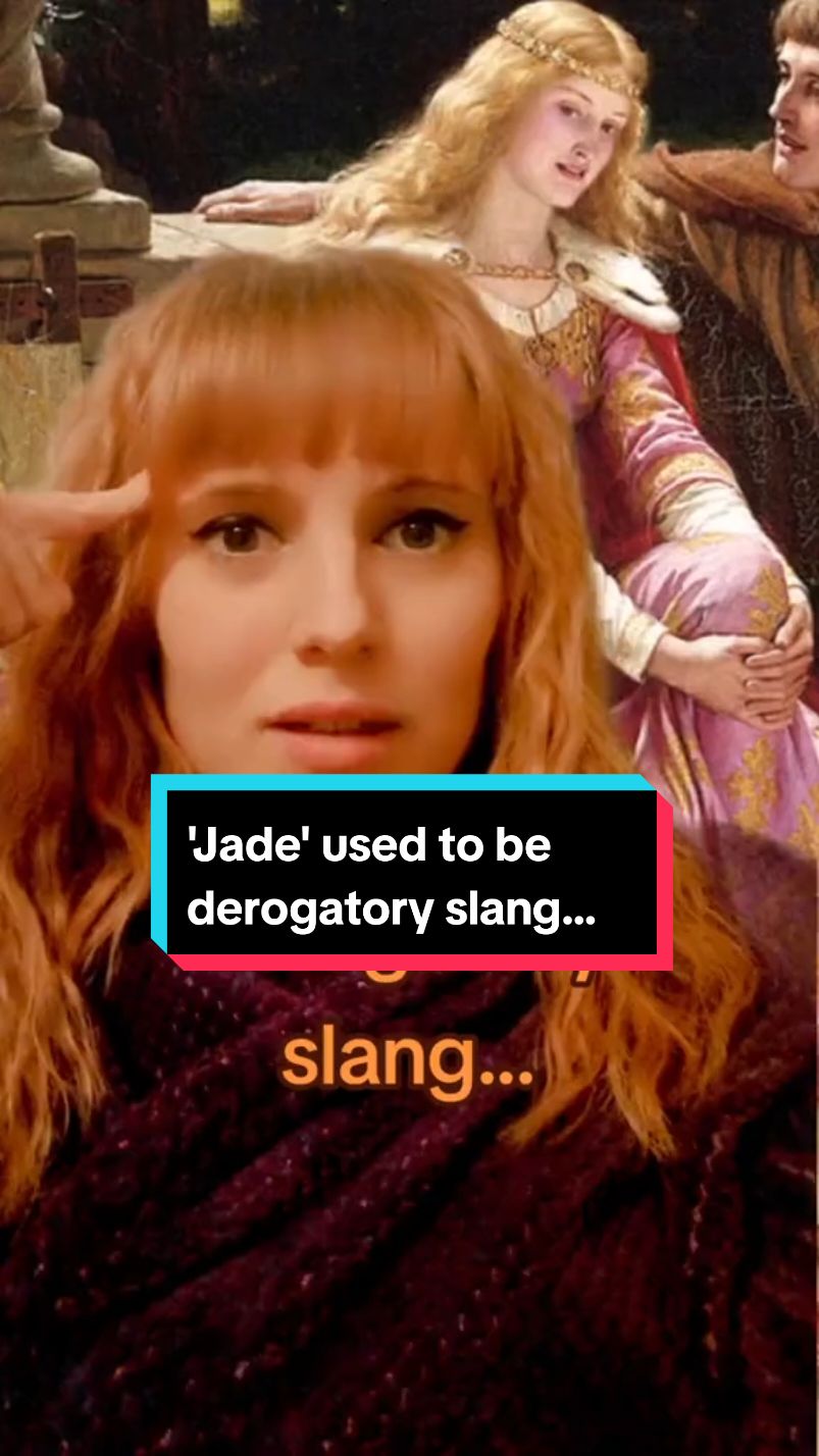 Sorry for everyone named Jade! Looking at the use of the word 'Jade'in English history isn't flattering... And the definition can still be found in dictionaries today #history #englishhistory #languagehistory #historyfacts #samuelpepys 