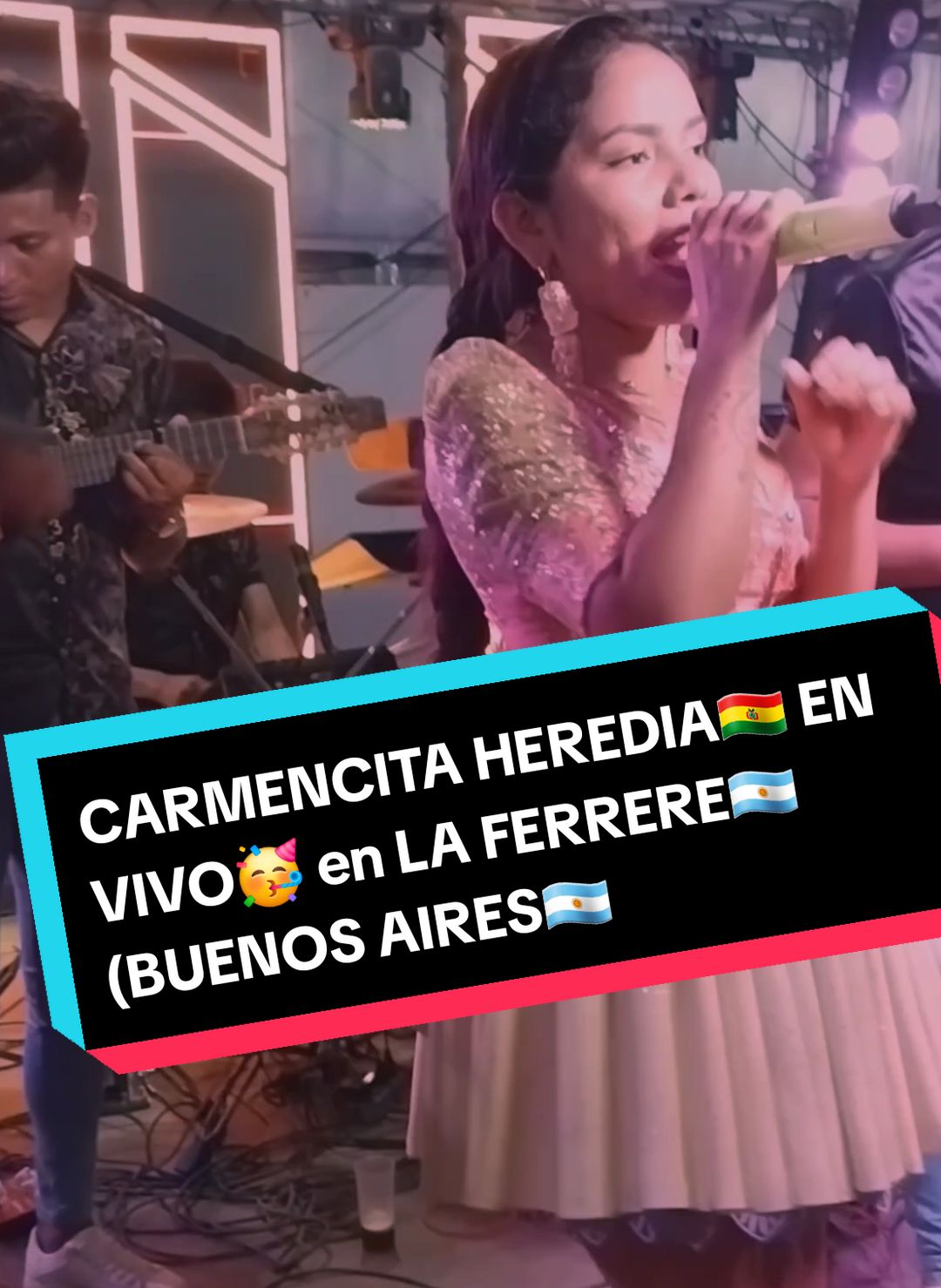 CARMENCITA HEREDIA🇧🇴 EN VIVO🥳 en LA FERRERE🇦🇷 (BUENOS AIRES🇦🇷) @✨CARMENCITA_HEREDIA🍃  #feralexofficial #reaccionesferalex #carmencitaheredia #carmencitaheredia🎶🎤quechua #carmencitaherediasaly #carmencitaherediaquechu🎶🎤 #sixikushan #laferrere #laferrere💚💚 #salay #salayboliviano🇧🇴🇧🇴🇧🇴🎵🎧🎤🎶🕺💃 #salaybolivia #bolivia🇧🇴 #bolivia🇧🇴tiktok #argentina #argentinatiktok #argentinatiktok #parati 