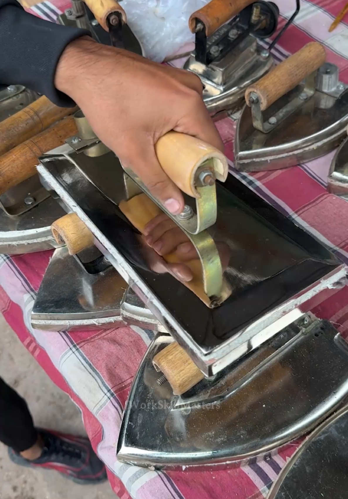 Watch How Skilled Hands Create a Fully Handmade Electric Iron Press