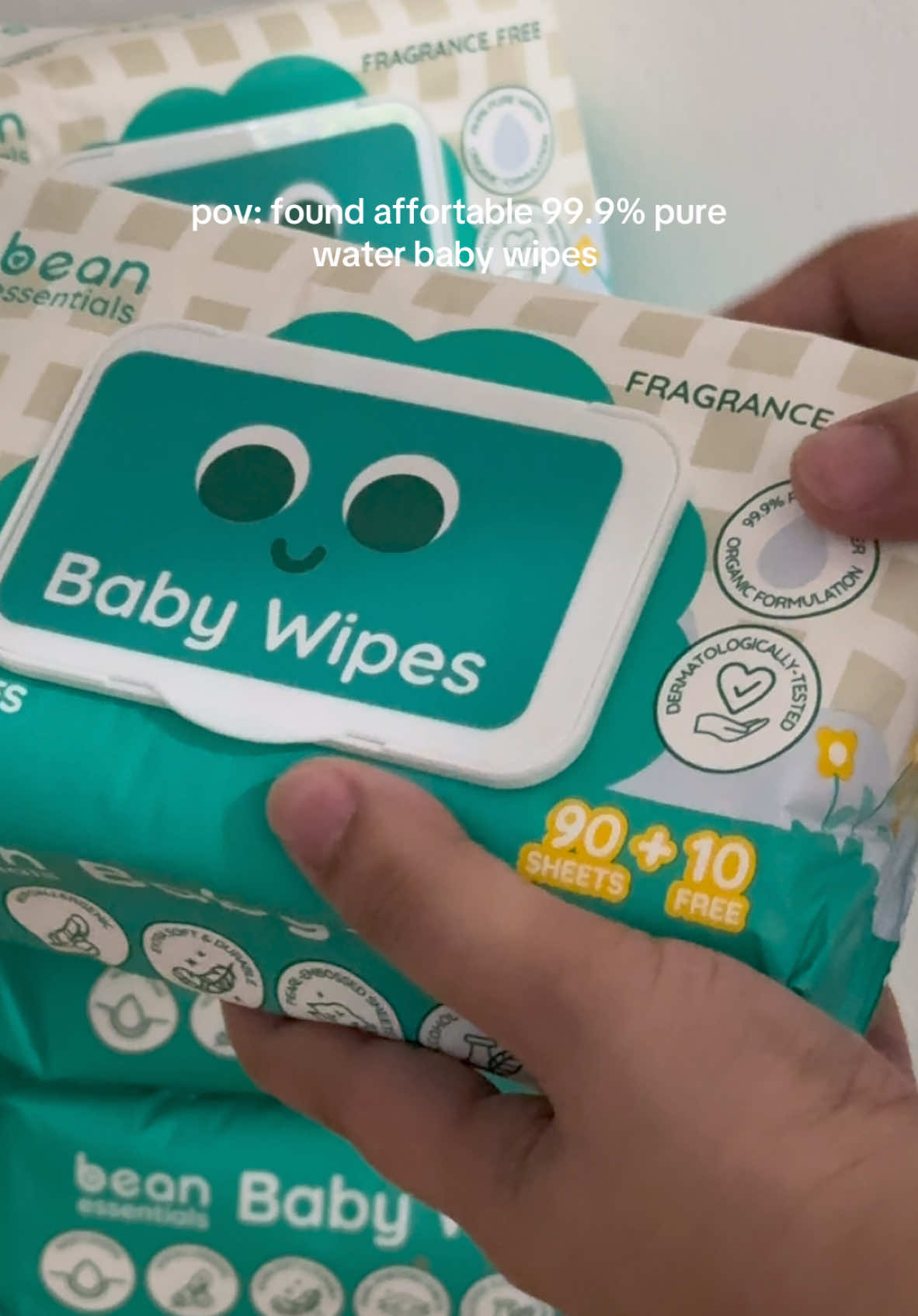 Super love this baby wipes from @bean.ph @edamama #edamama #beanbabywipes #waterwipes #beanessentials #MomsofTikTok #babywipes #tiktokph #fyp 