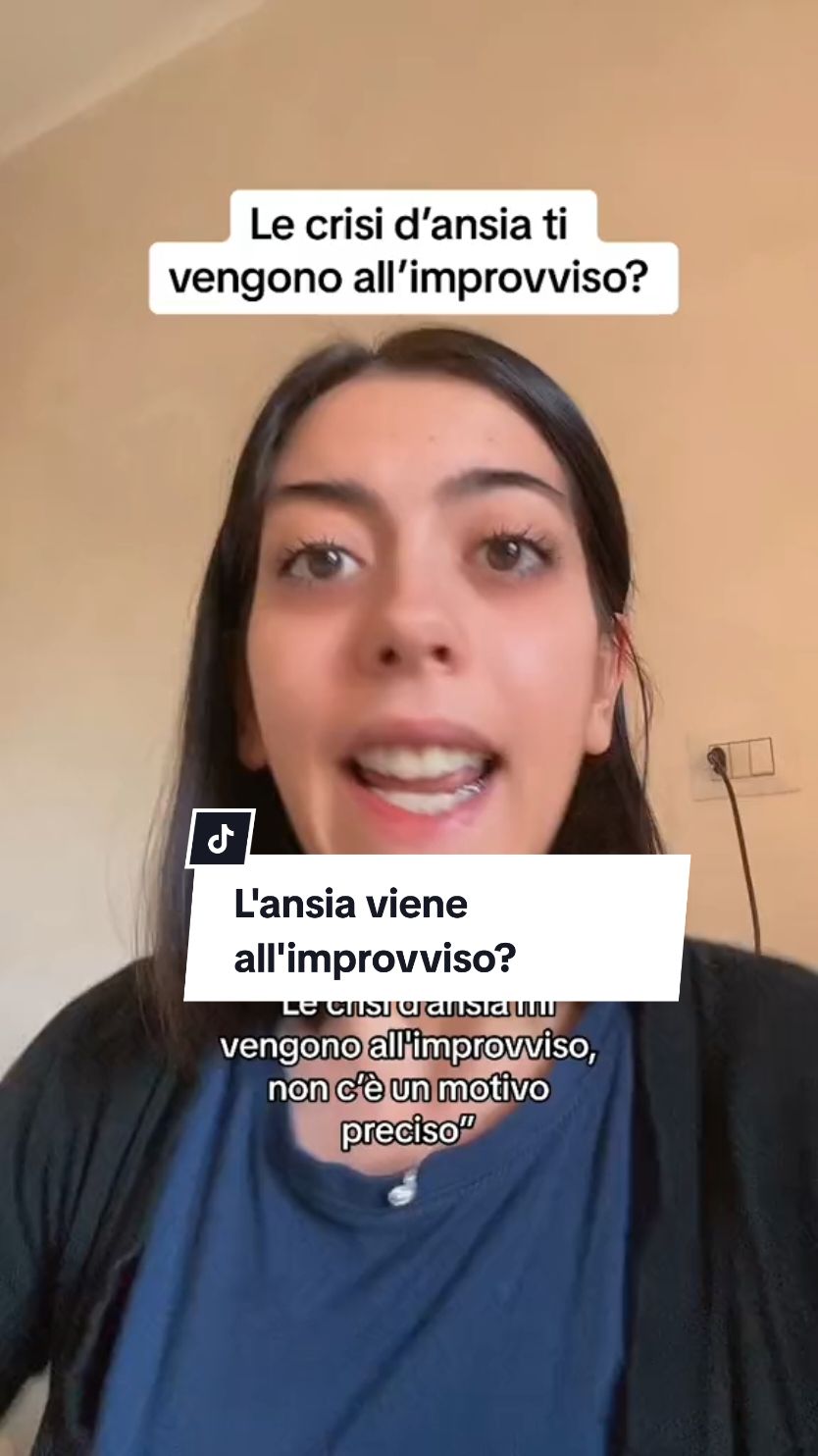 L'ansia viene all'improvviso? 🧠 #ansia #attacchidiansia #superarelansia #attacchidipanico #essereansiosi #comesuperareansia   Come gestire l'ansia  Come superare l'ansia